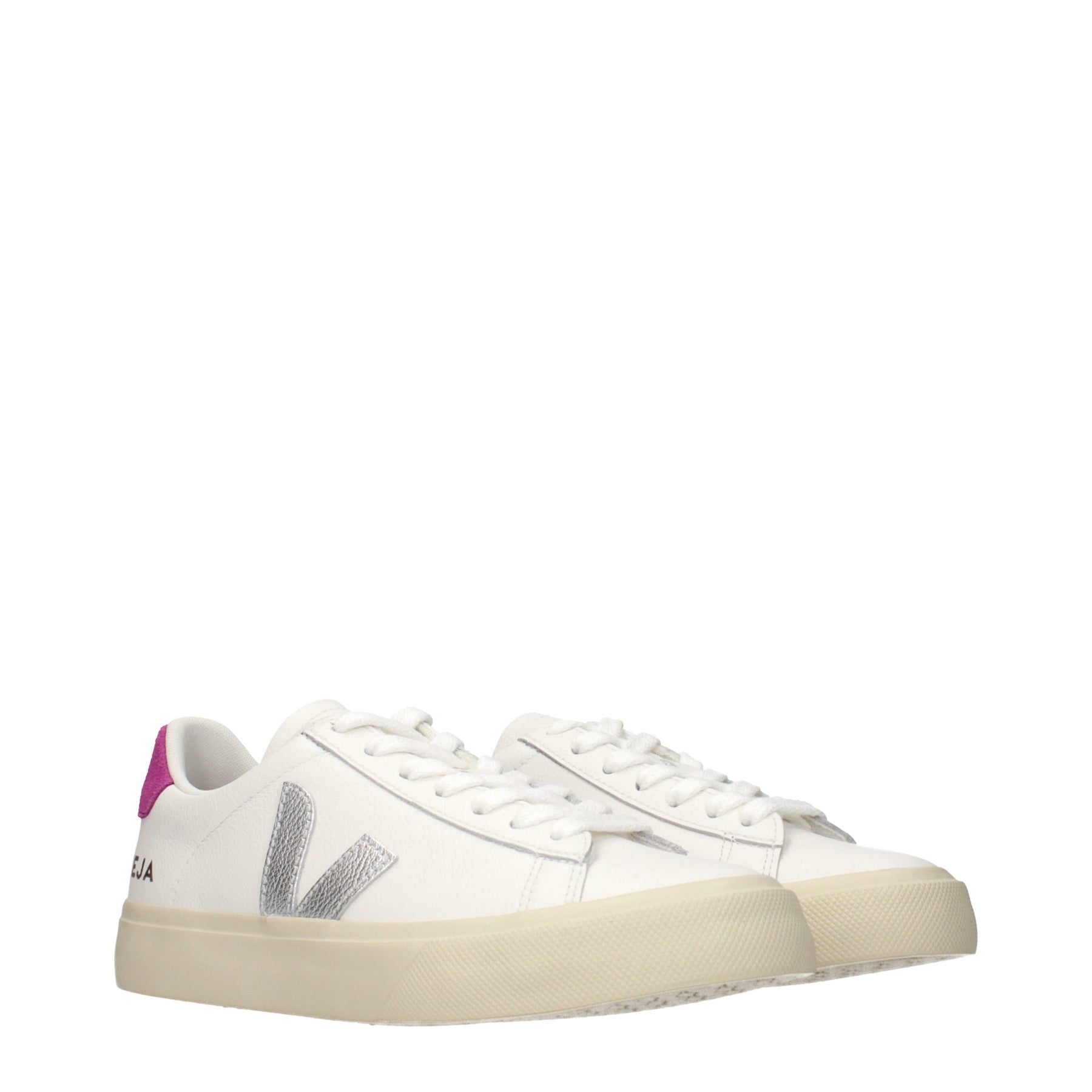 Veja White Leather Low Top Sneakers | Regal Royce