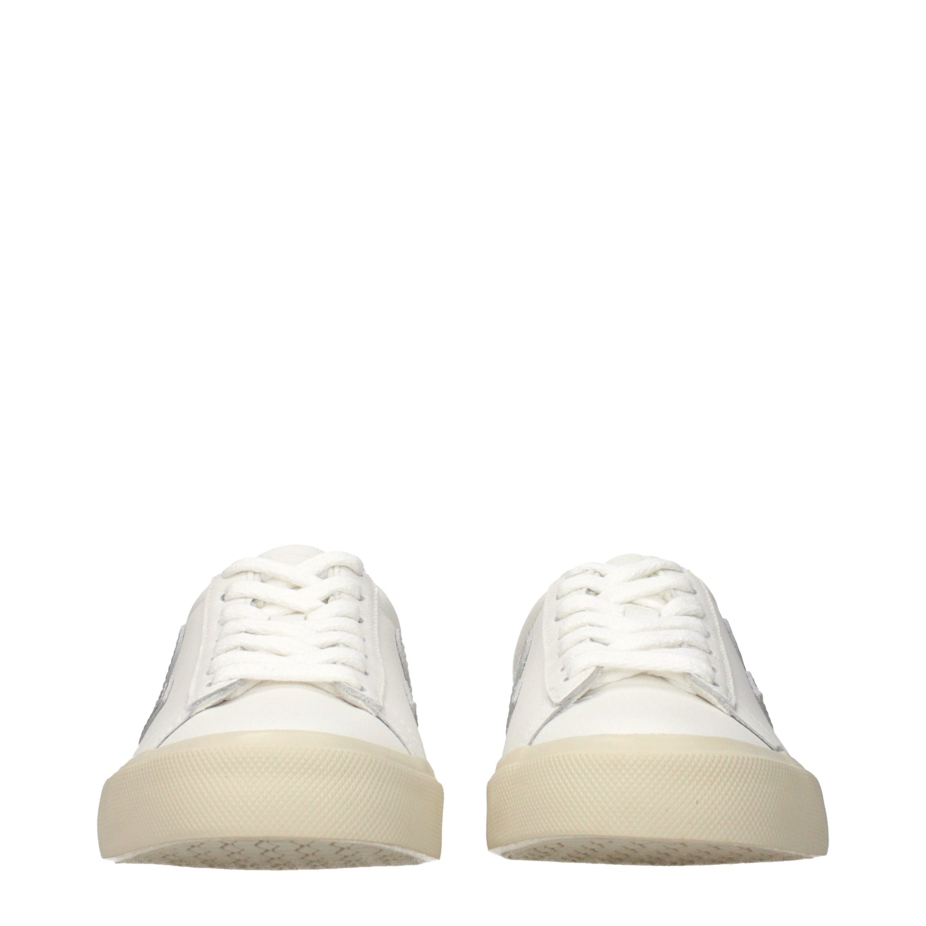 Veja White Leather Low Top Sneakers | Regal Royce
