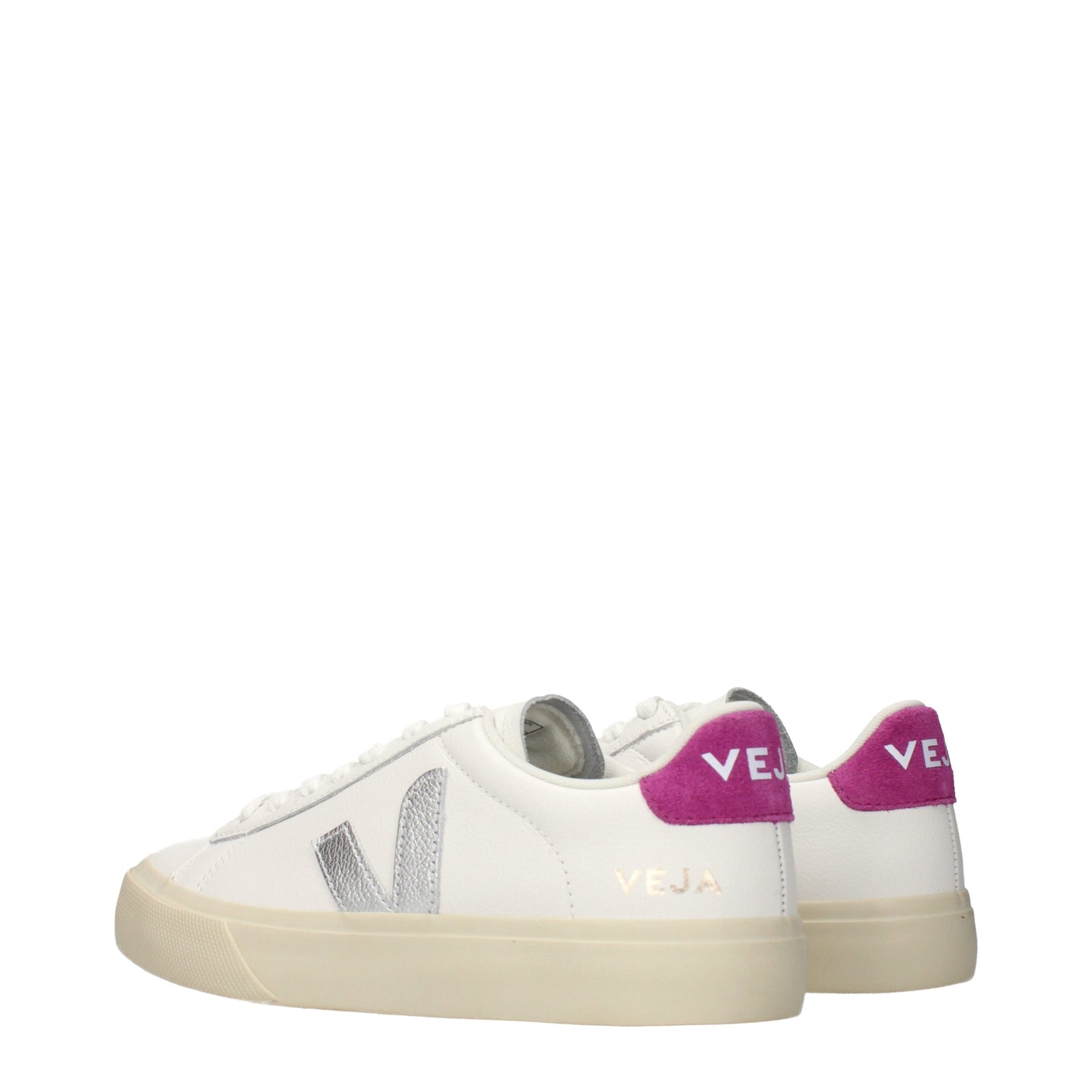 Veja White Leather Low Top Sneakers | Regal Royce