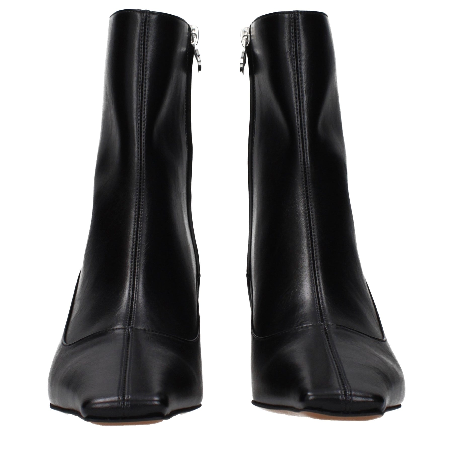 Stella McCartney Black Leather Ankle Boots | Regal Royce