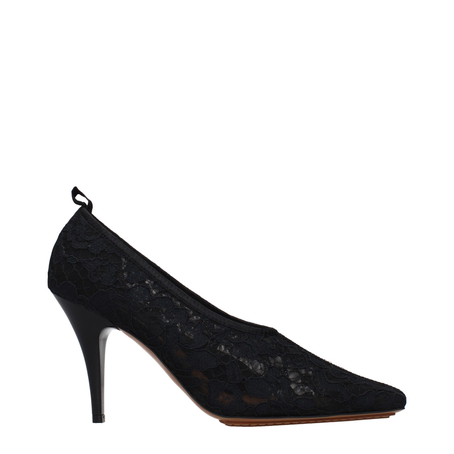 Stella McCartney Black Fabric High Heel Pumps | Regal Royce