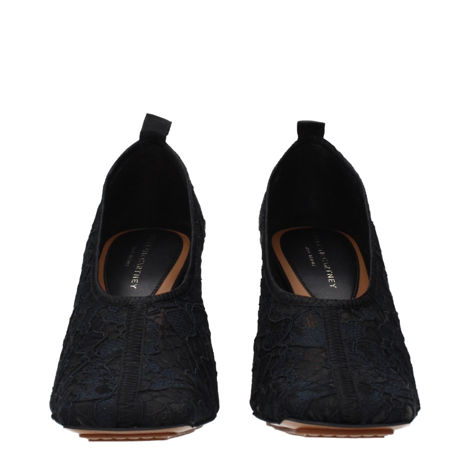 Stella McCartney Black Fabric High Heel Pumps | Regal Royce