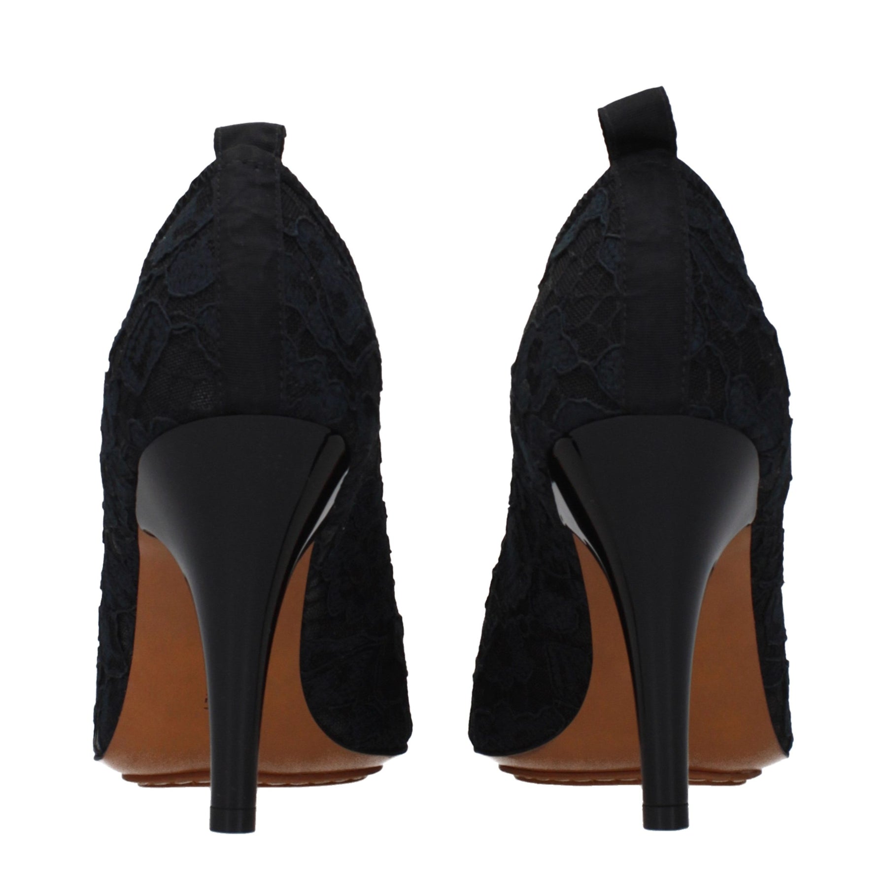 Stella McCartney Black Fabric High Heel Pumps | Regal Royce