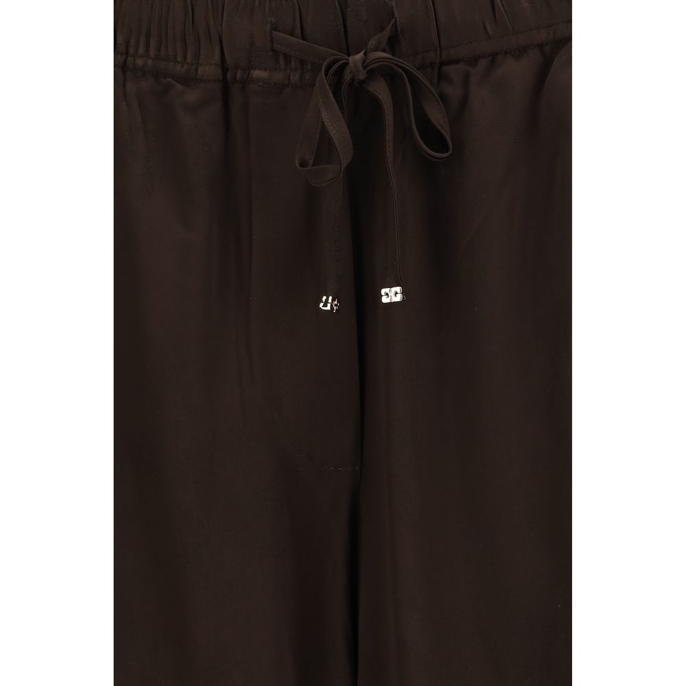 Ganni Brown Acetate Casual Pants | Regal Royce