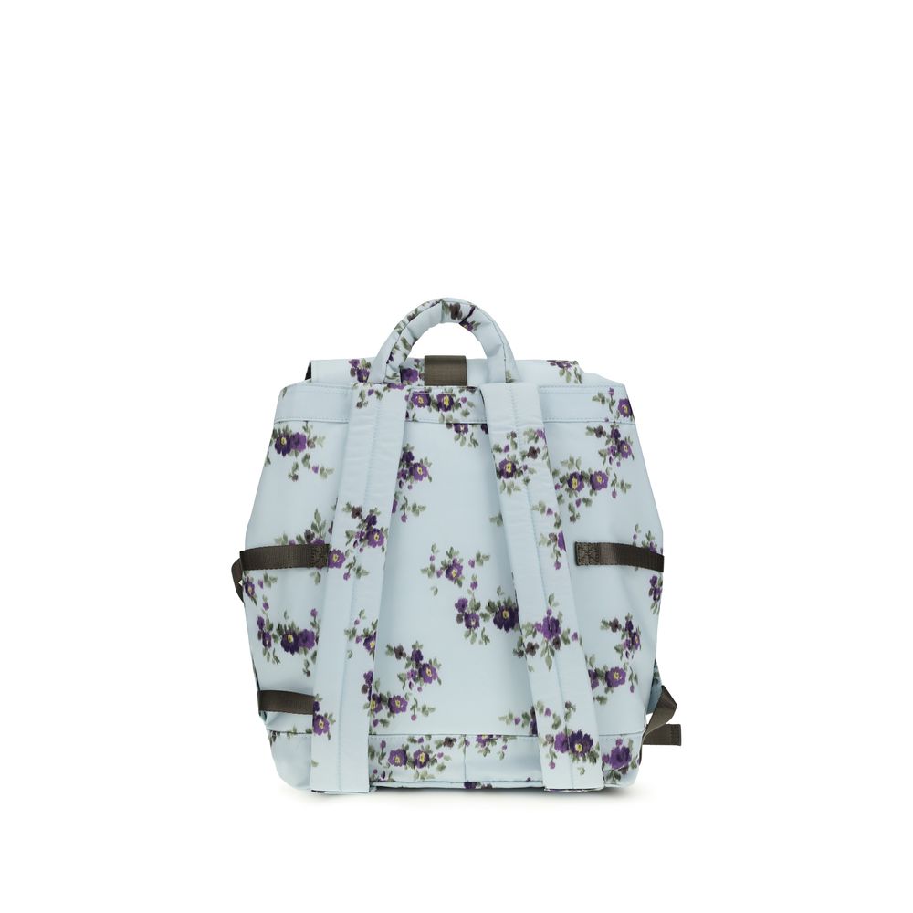 Ganni Blue Polyester Backpack | Regal Royce
