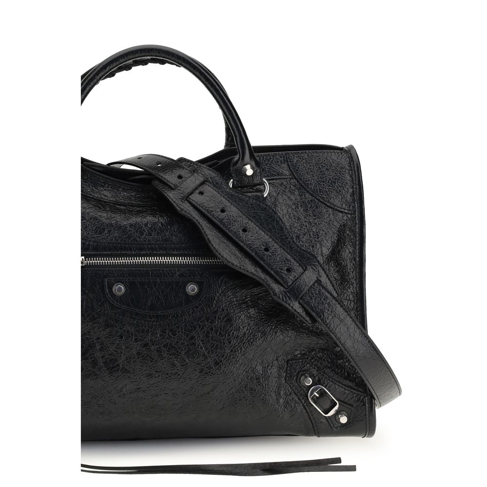 Balenciaga Black Lamb Ovis Aries Aries Shoulder Bag | Regal Royce