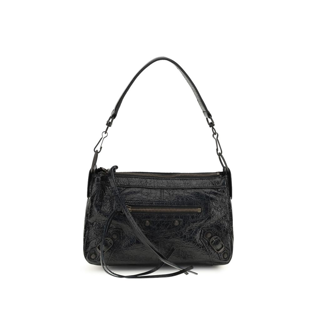 Balenciaga Black Lamb Ovis Aries Aries Shoulder Bag | Regal Royce