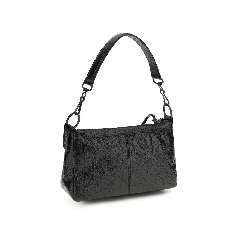Balenciaga Black Lamb Ovis Aries Aries Shoulder Bag | Regal Royce