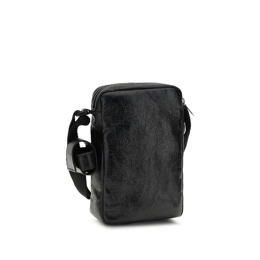 Balenciaga Black Lamb Ovis Aries Aries Shoulder Bag | Regal Royce