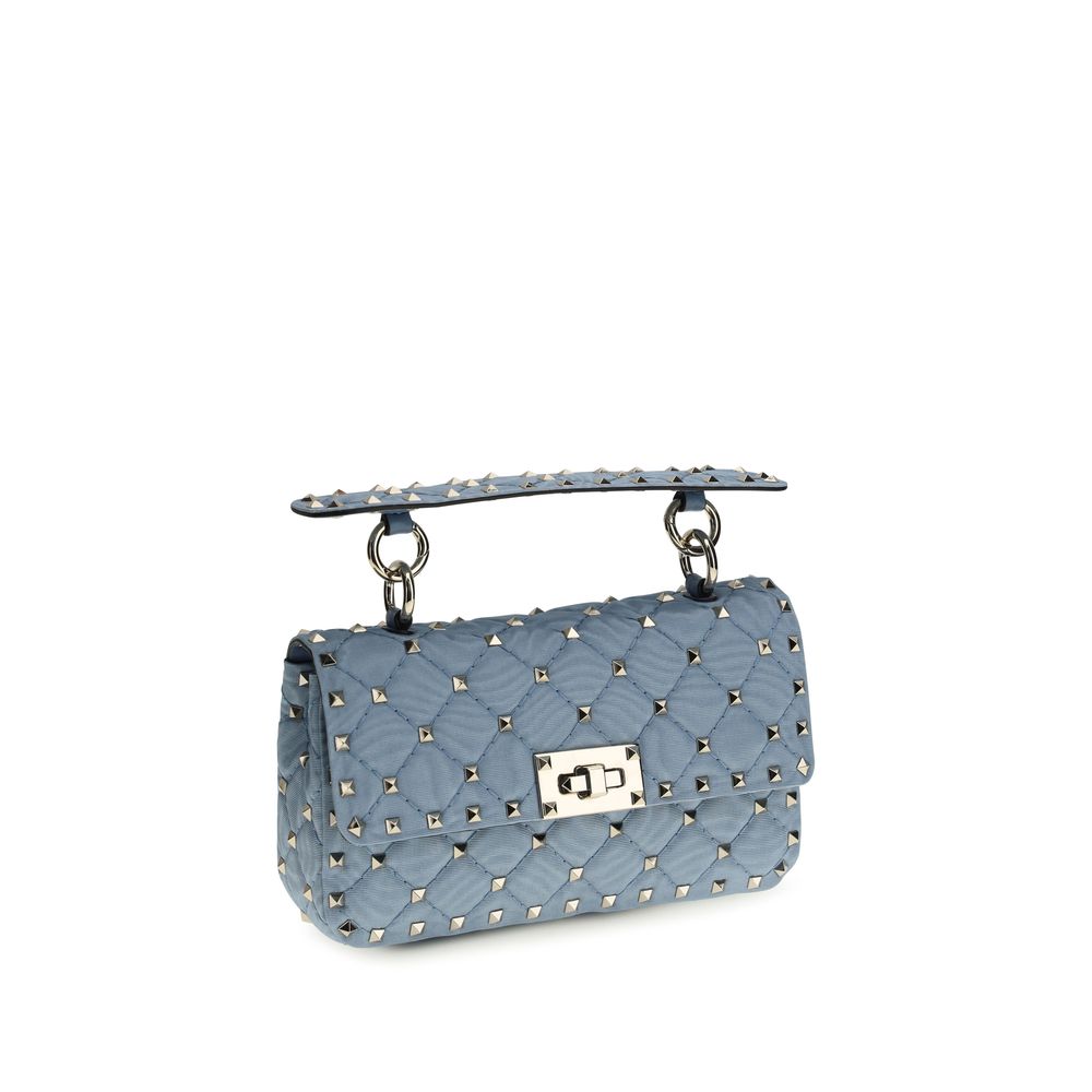 Valentino Garavani Blue Viscose Shoulder Bag | Regal Royce
