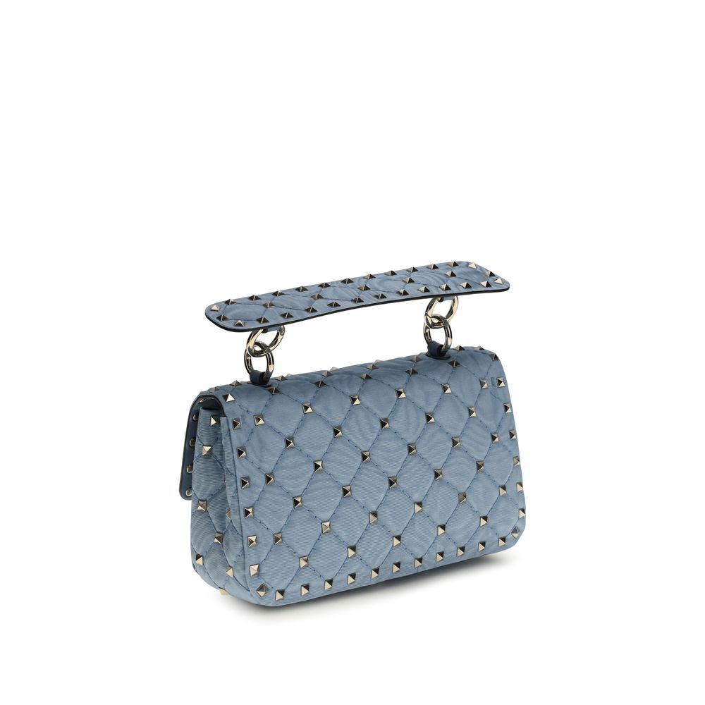 Valentino Garavani Blue Viscose Shoulder Bag | Regal Royce