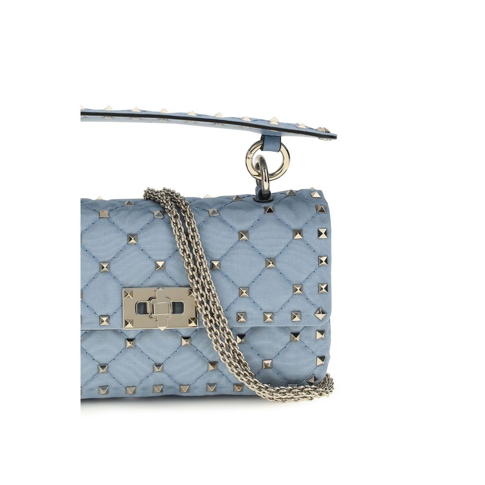 Valentino Garavani Blue Viscose Shoulder Bag | Regal Royce