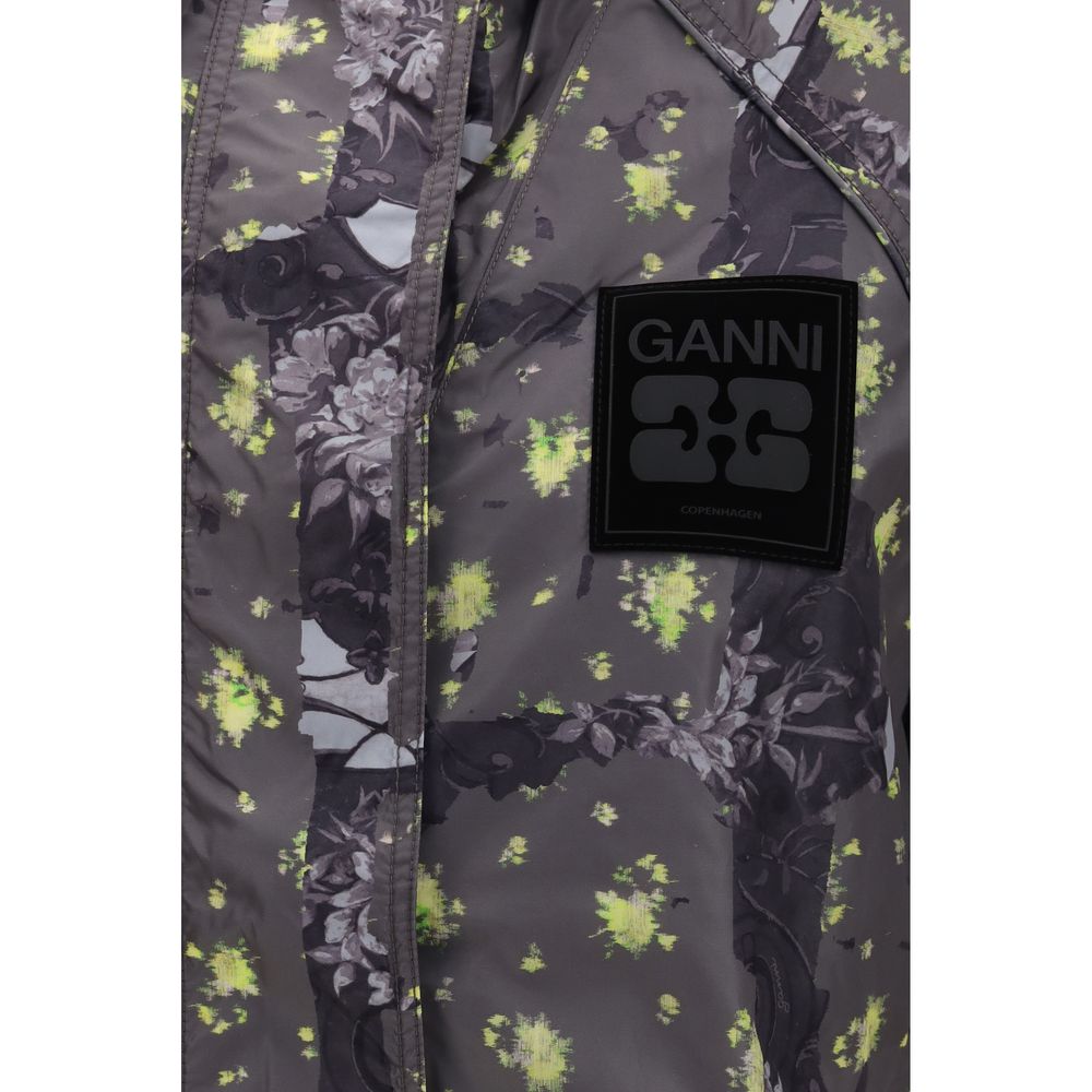 Ganni Multicolor Nylon Shell Jacket | Regal Royce