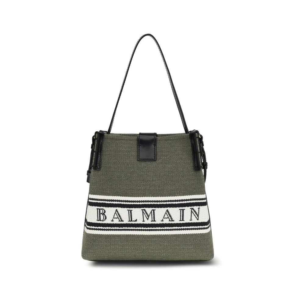 Balmain Bicolor Cotton Backet Bag | Regal Royce