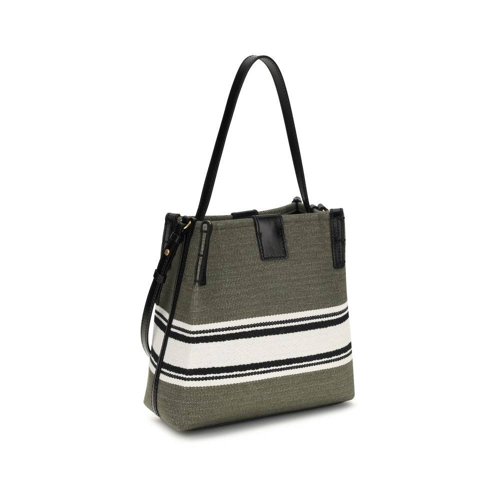 Balmain Bicolor Cotton Backet Bag | Regal Royce