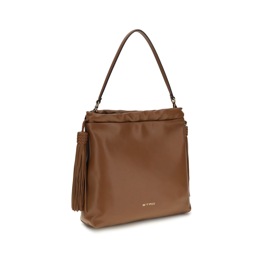 Etro Brown Lamb Ovis Aries Aries Shoulder Bag | Regal Royce