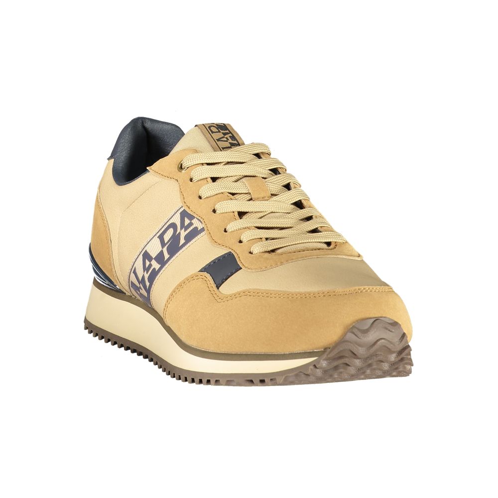 Napapijri Brown Fabric Men's Sneaker | Regal Royce