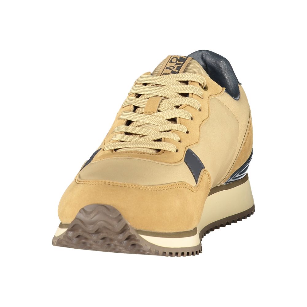 Napapijri Brown Fabric Men's Sneaker | Regal Royce