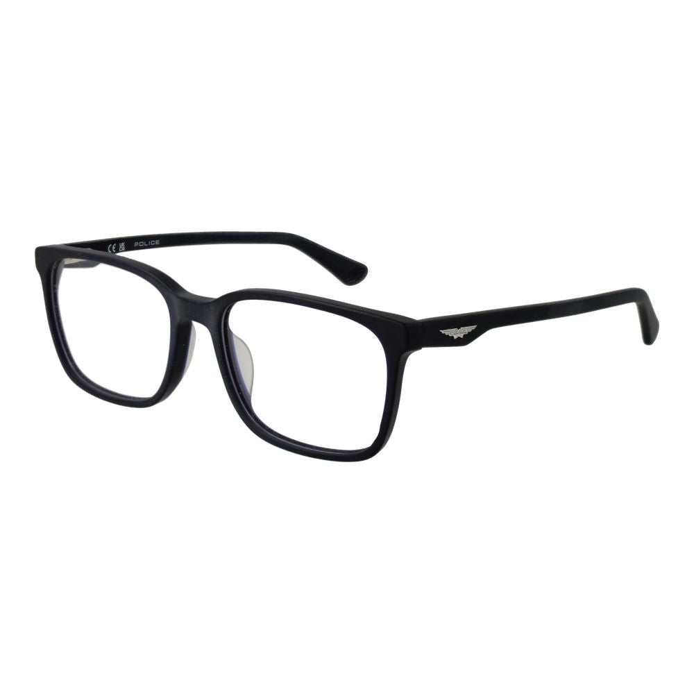 Police Blue Cellulose Acetate Glasses (Frames) | Regal Royce