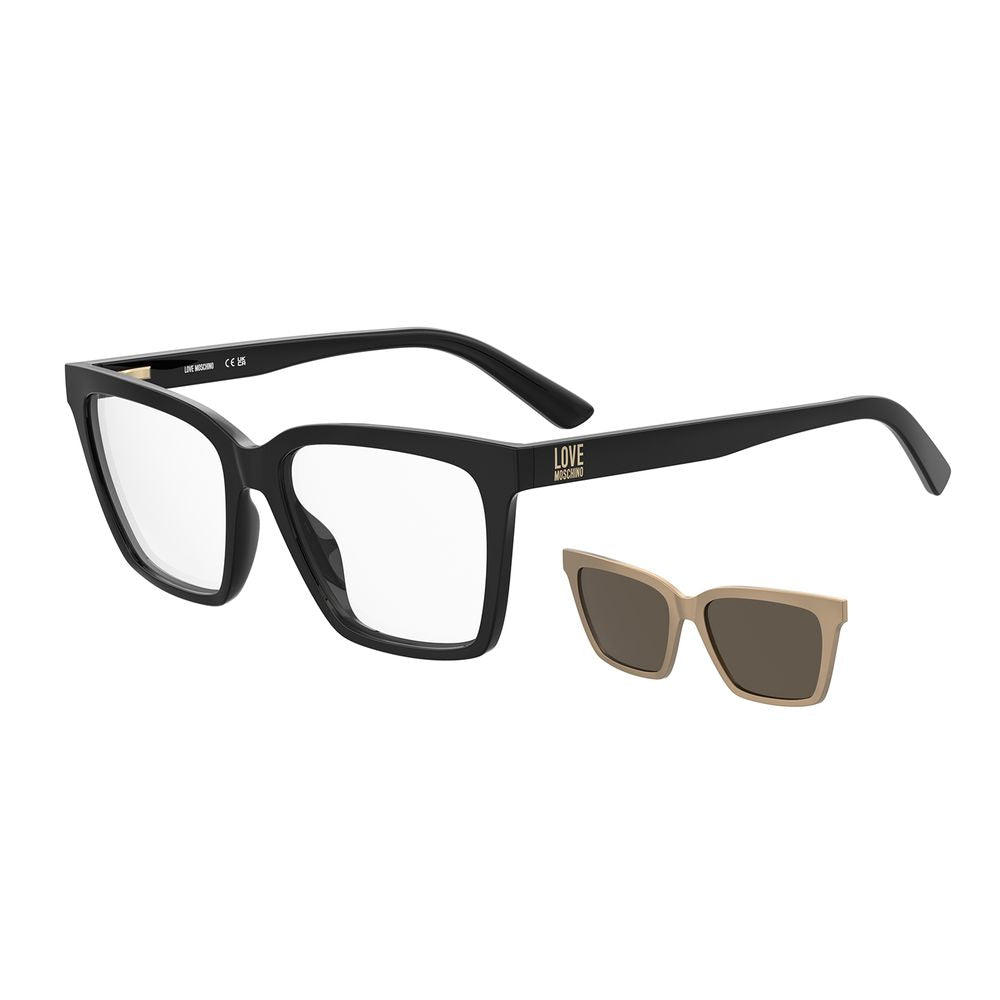 Love Moschino Black Acetate Glasses (Frames) | Regal Royce