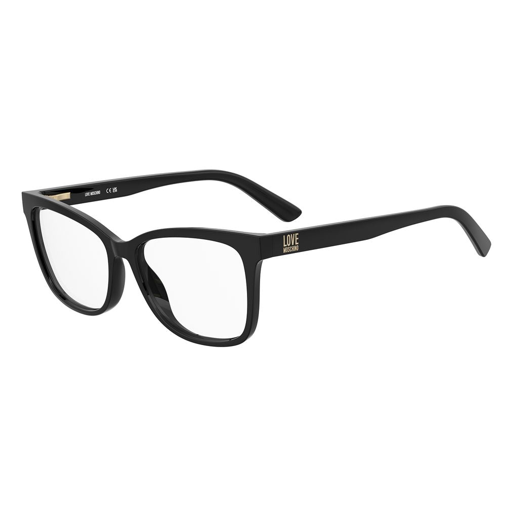 Love Moschino Black Plastic Glasses (Frames) | Regal Royce