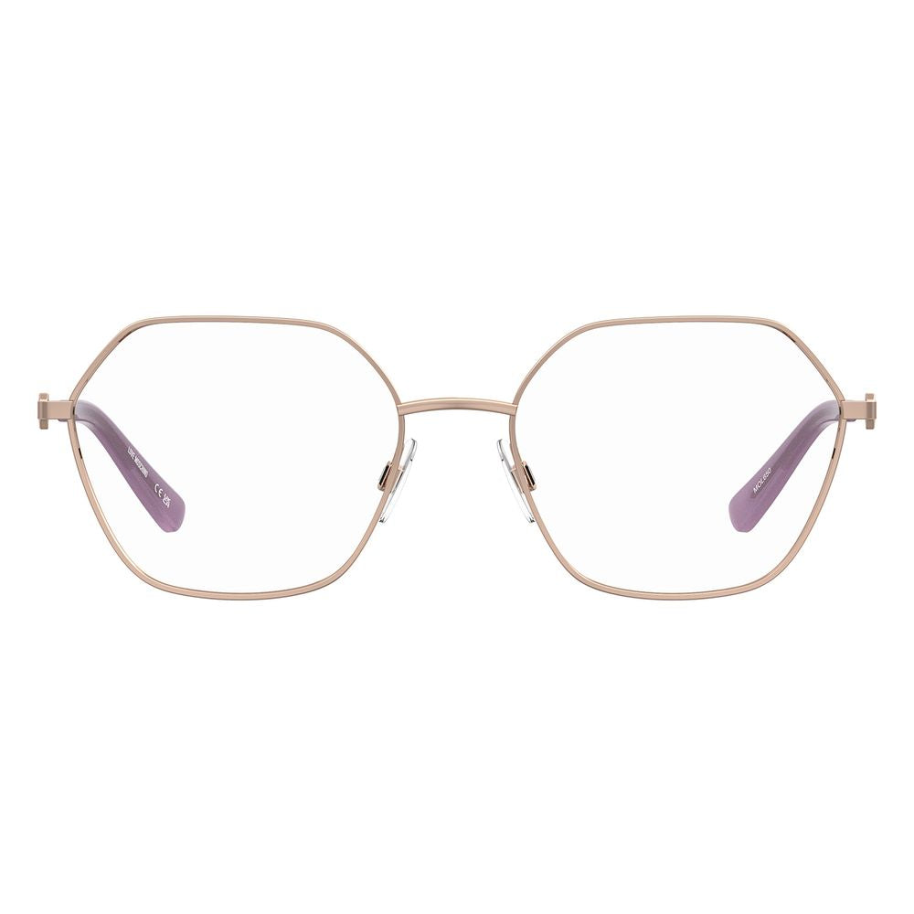Love Moschino Rose Gold Metal Glasses (Frames) | Regal Royce