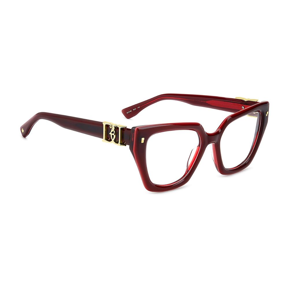 Dsquared² Burgundy Acetate Glasses (Frames) | Regal Royce