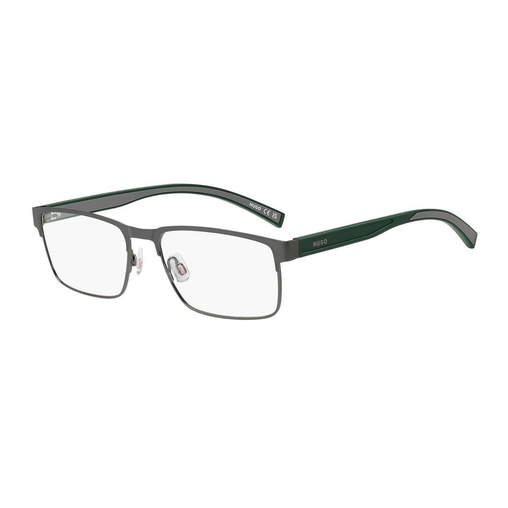 Hugo Boss Gray Steel & Aluminum Glasses (Frames) | Regal Royce