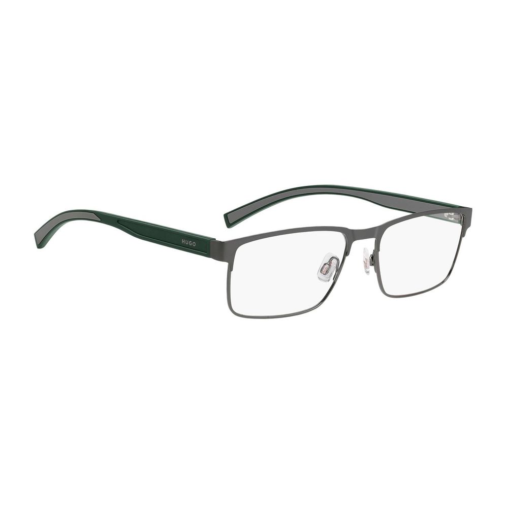 Hugo Boss Gray Steel & Aluminum Glasses (Frames) | Regal Royce