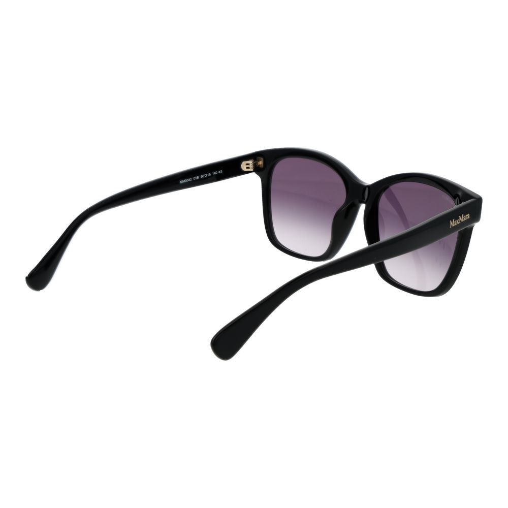 Max Mara Black Acetate Sunglasses | Regal Royce