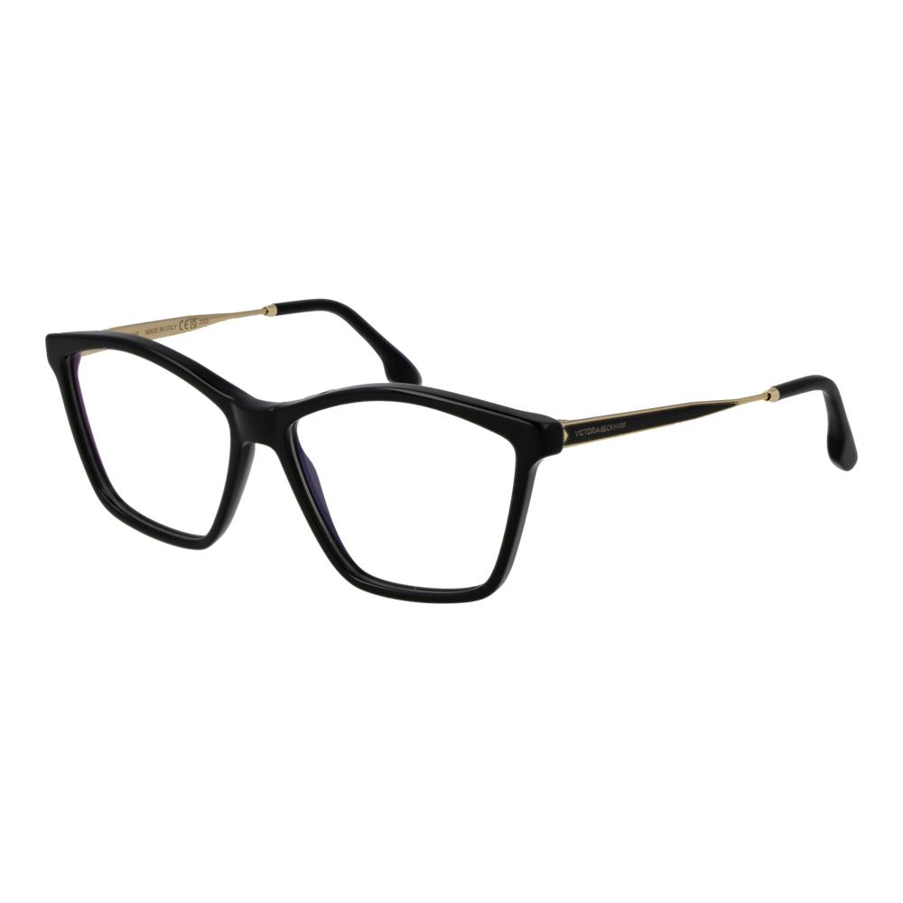 Victoria Beckham Black Metal Glasses (Frames) | Regal Royce