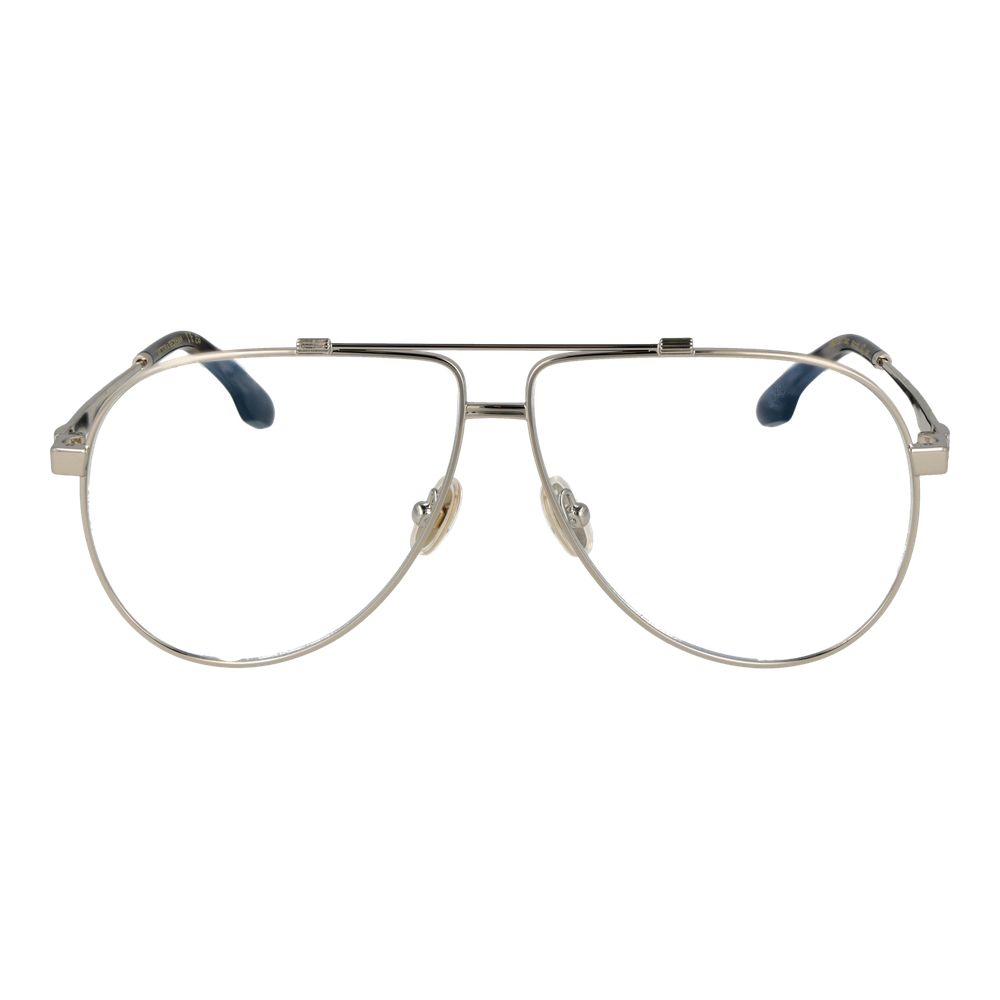Victoria Beckham Gray Metal Glasses (Frames) | Regal Royce