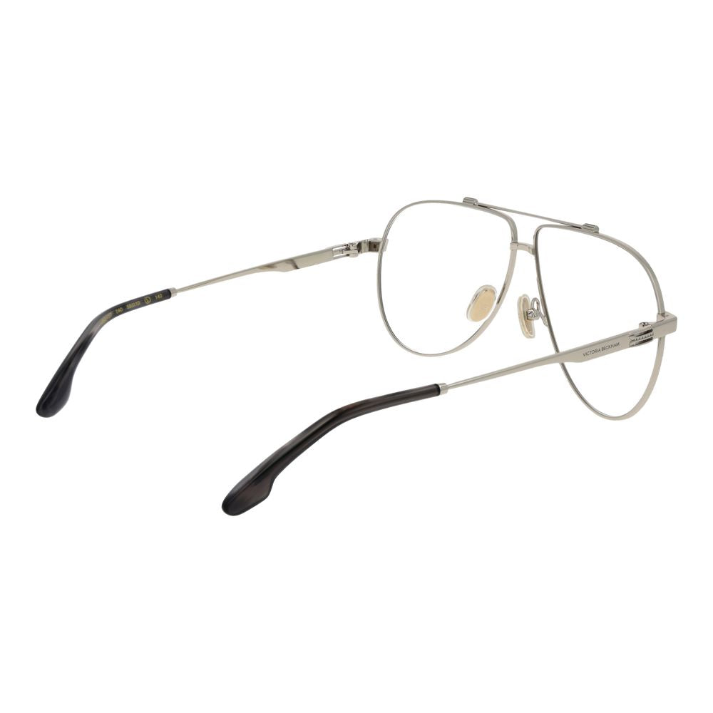Victoria Beckham Gray Metal Glasses (Frames) | Regal Royce