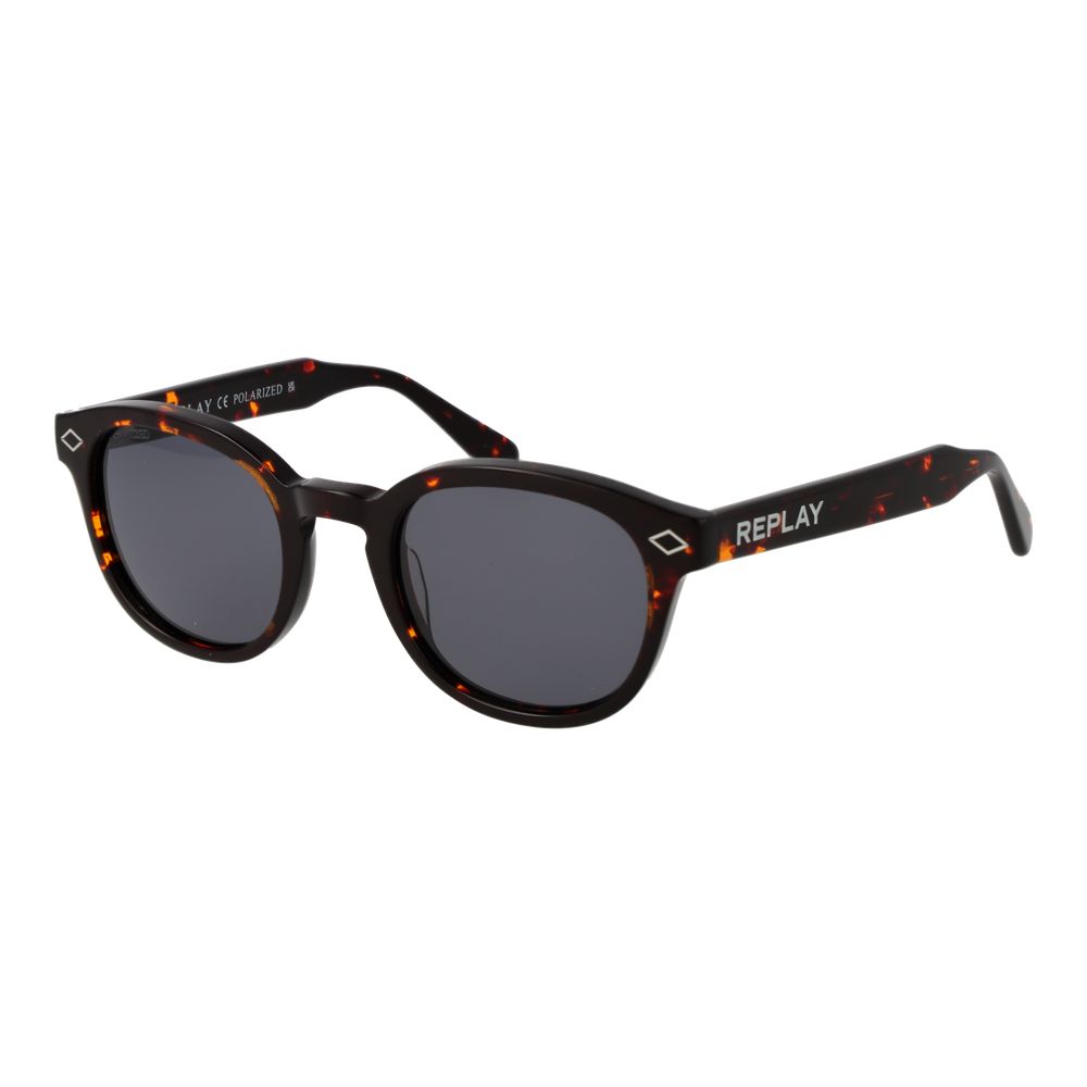 Replay Brown Acetate Sunglasses | Regal Royce
