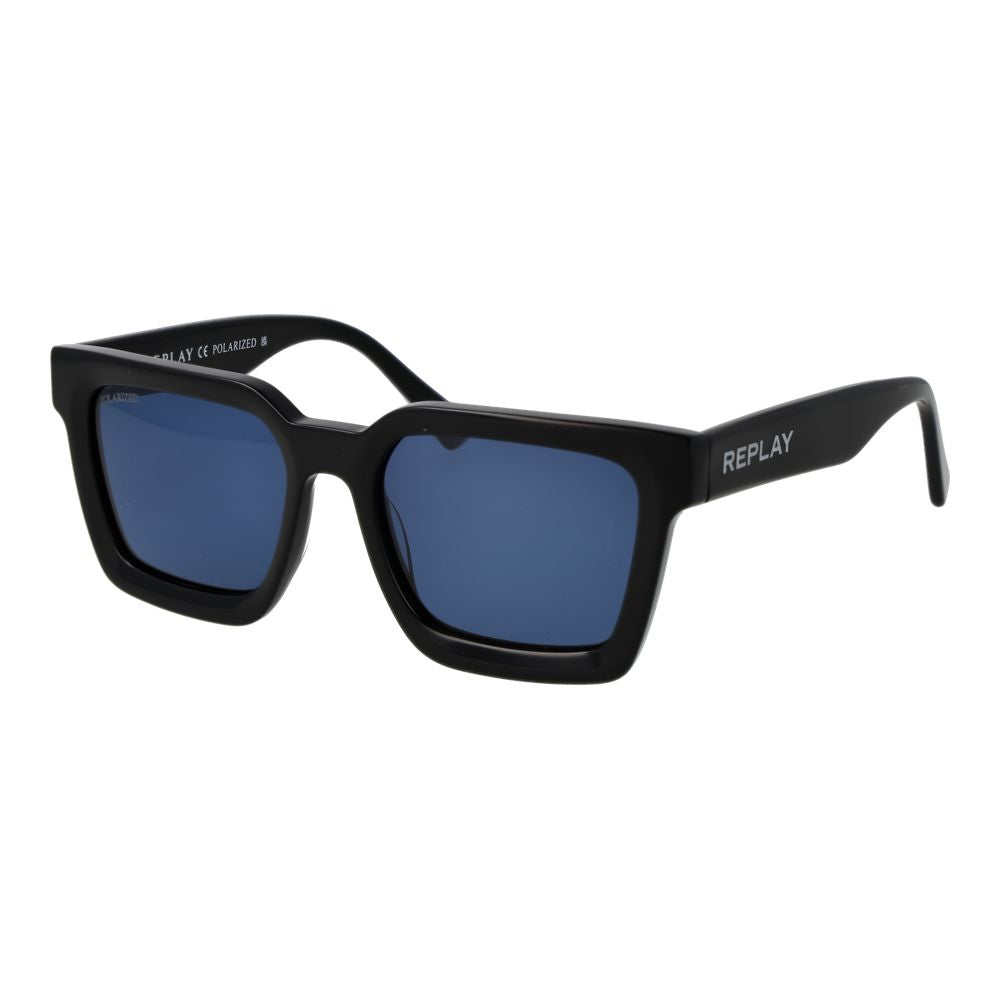 Replay Black Acetate Sunglasses | Regal Royce