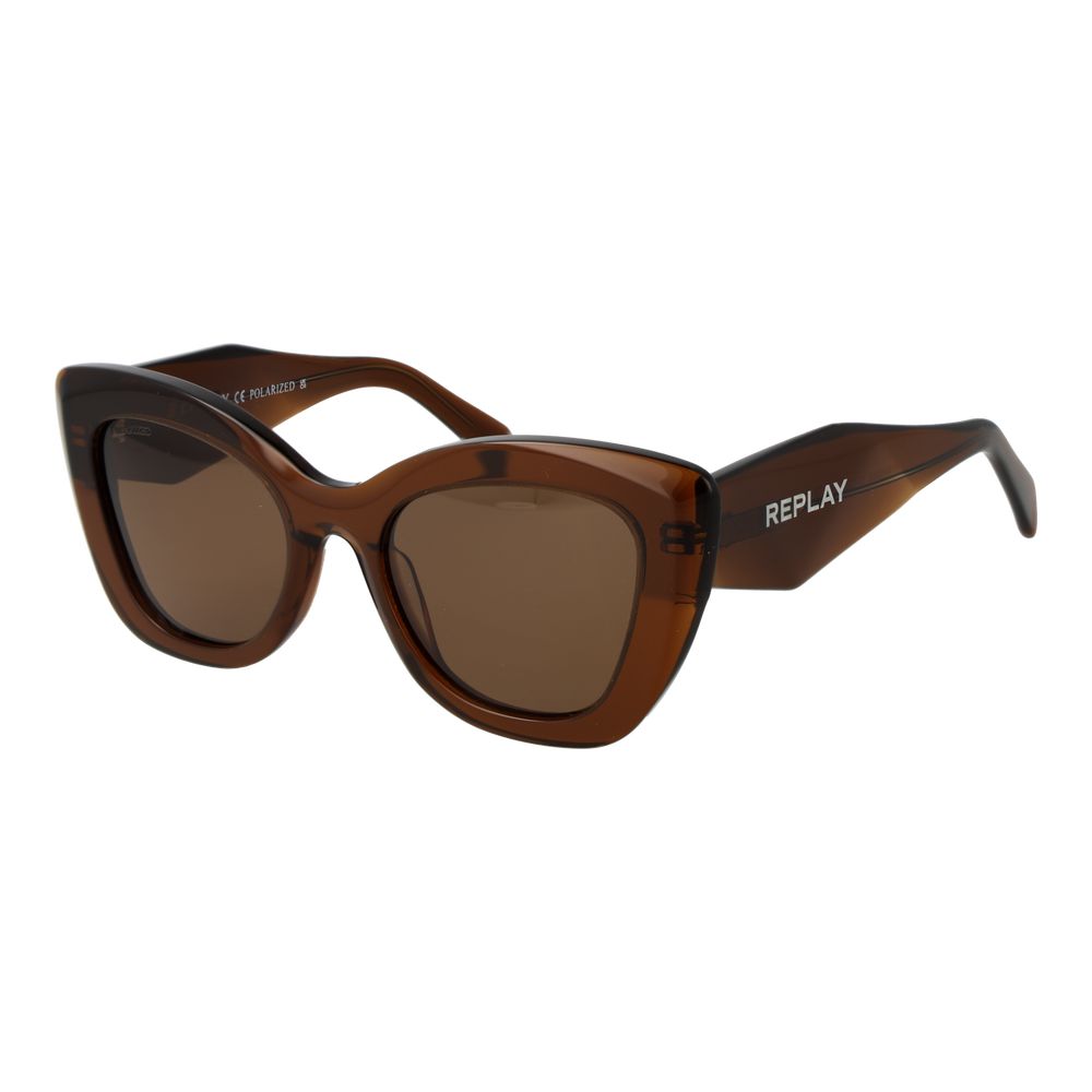Replay Brown Acetate Sunglasses | Regal Royce