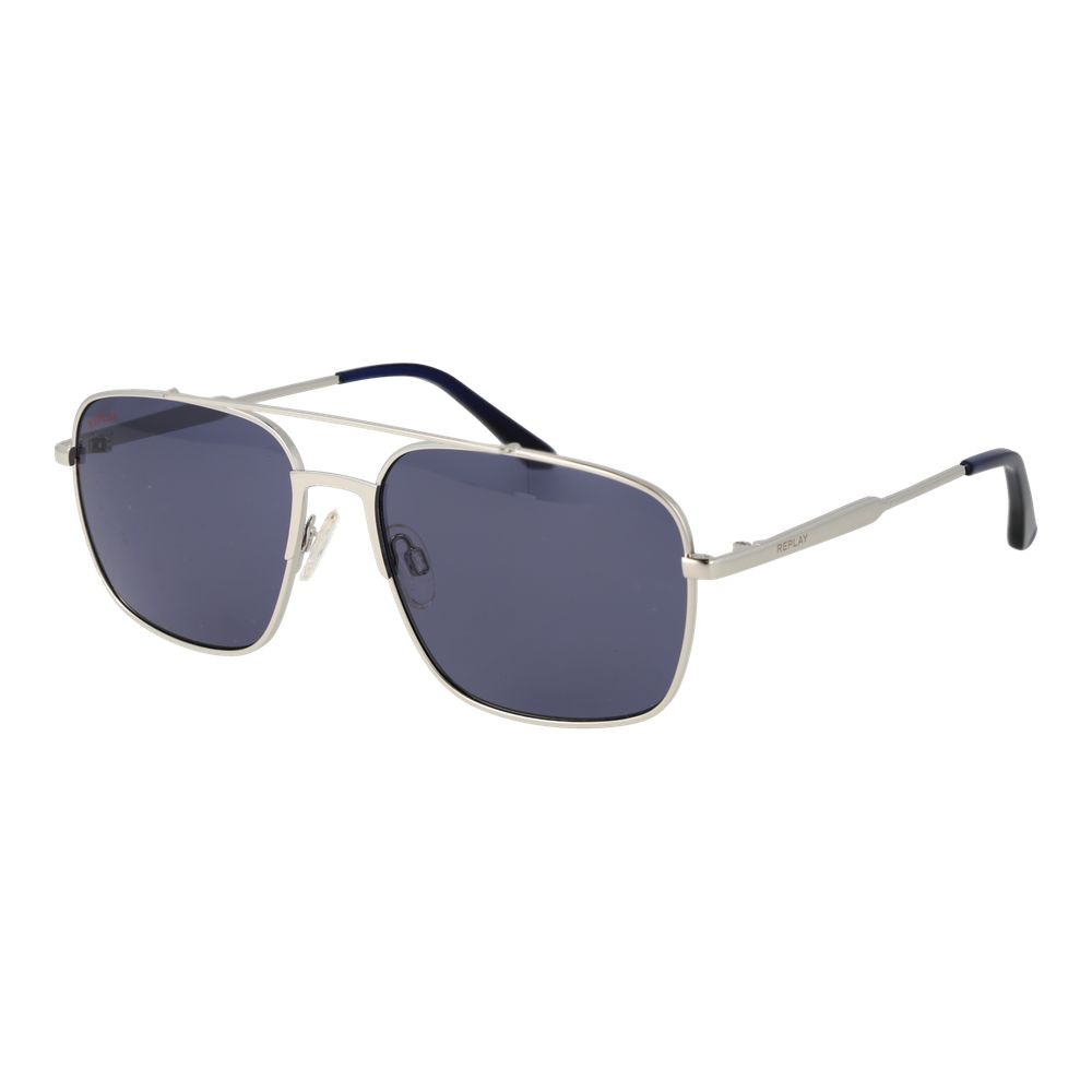 Replay Silver Metal Sunglasses | Regal Royce
