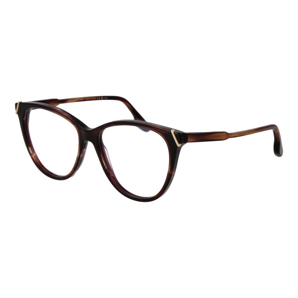 Victoria Beckham Brown Acetate Glasses (Frames) | Regal Royce