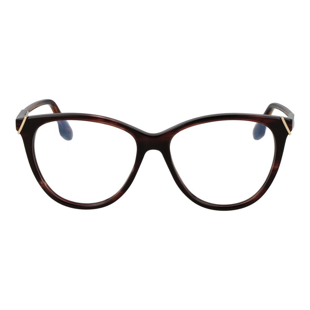 Victoria Beckham Brown Acetate Glasses (Frames) | Regal Royce