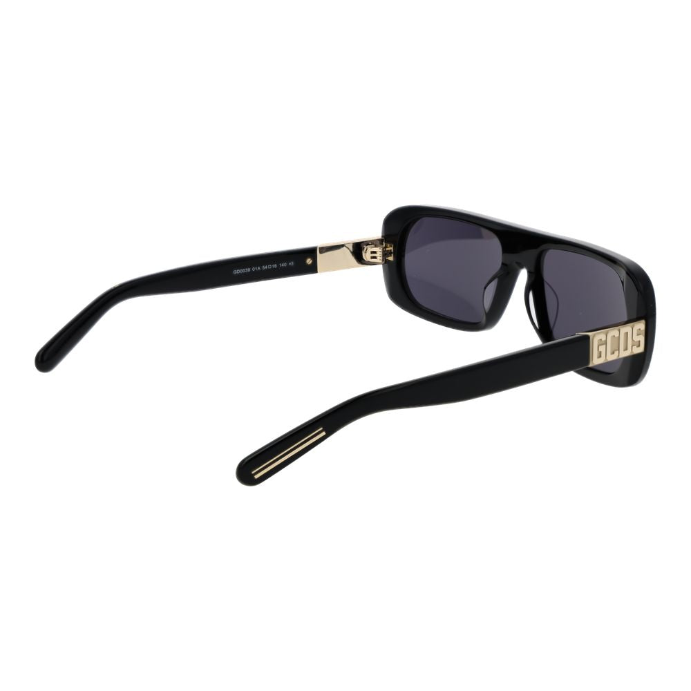 GCDS Black Plastic Sunglasses | Regal Royce