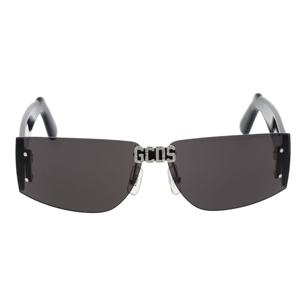 GCDS Black Plastic Sunglasses | Regal Royce