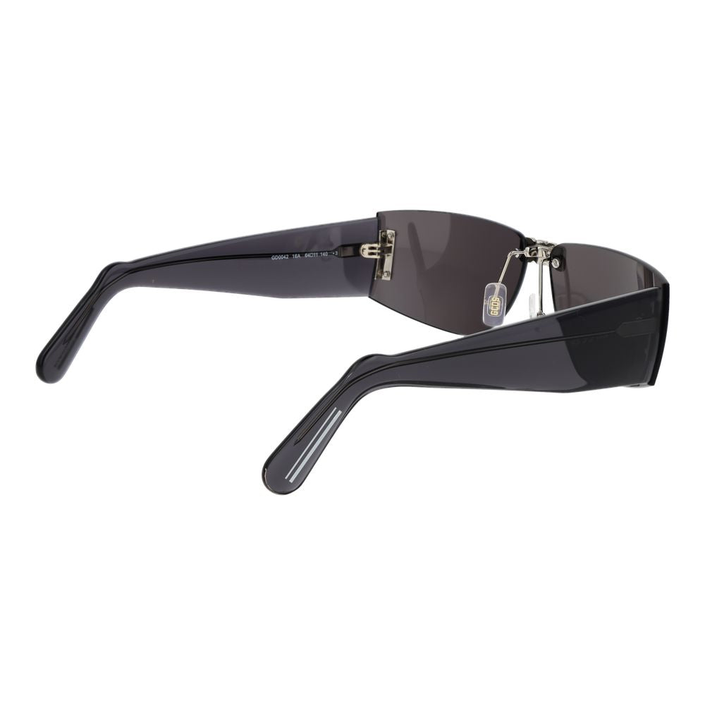 GCDS Black Plastic Sunglasses | Regal Royce