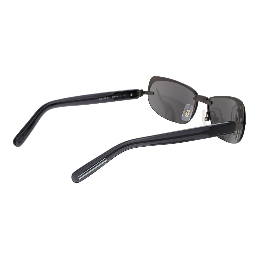 GCDS Gray Plastic Sunglasses | Regal Royce
