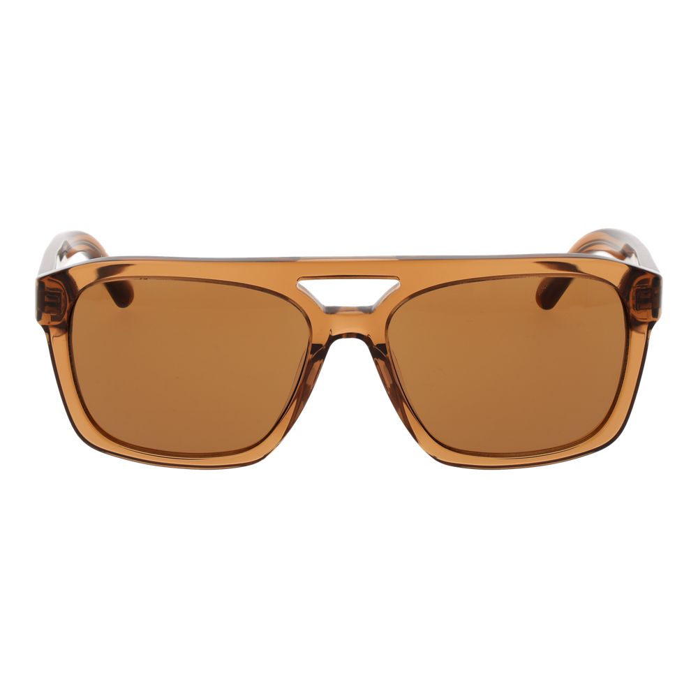 GCDS Brown Plastic Sunglasses | Regal Royce