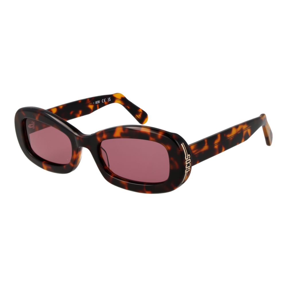 GCDS Brown Plastic Sunglasses | Regal Royce