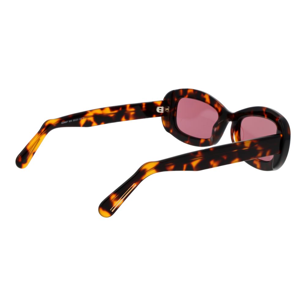 GCDS Brown Plastic Sunglasses | Regal Royce
