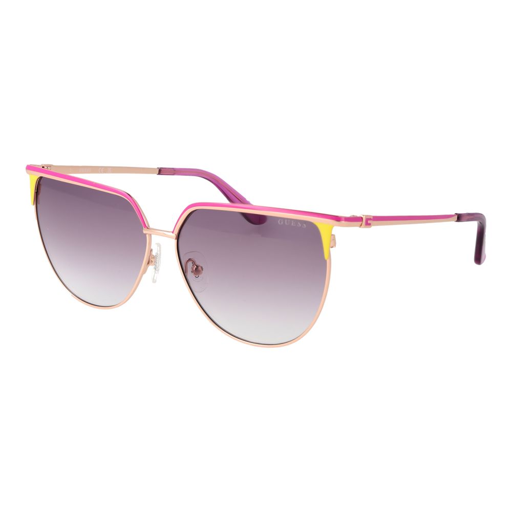 Guess Rose Gold Metal Sunglasses | Regal Royce