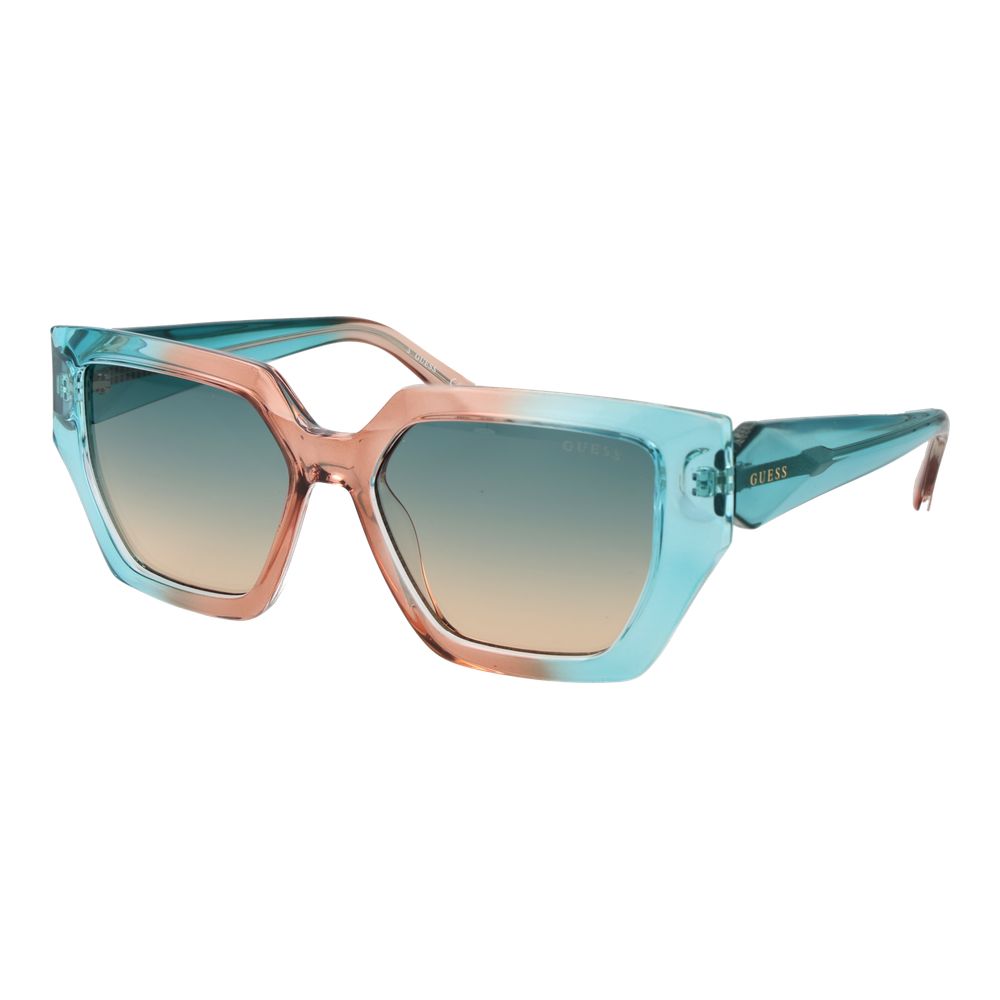 Guess Turquoise Plastic Sunglasses | Regal Royce