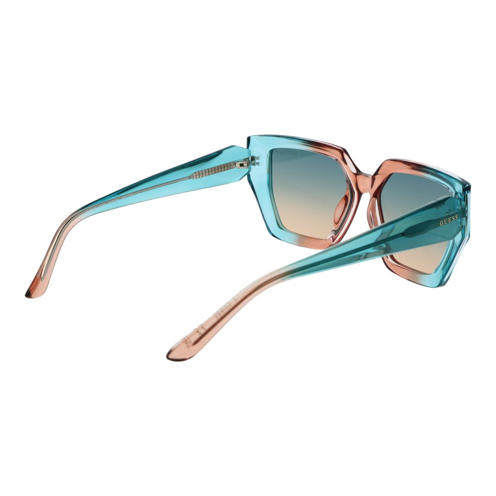 Guess Turquoise Plastic Sunglasses | Regal Royce