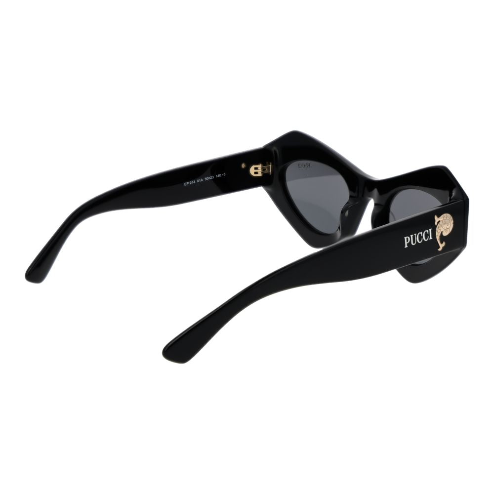 Emilio Pucci Black Plastic Sunglasses | Regal Royce